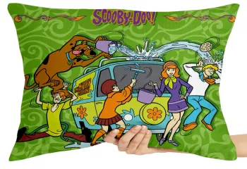 Almofada Gigante para sofá puff sala Scooby Doo furgão
