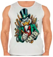 Camiseta Regata adulto ou infantil Tio patinhas Sam desenho antigo - Foto 2