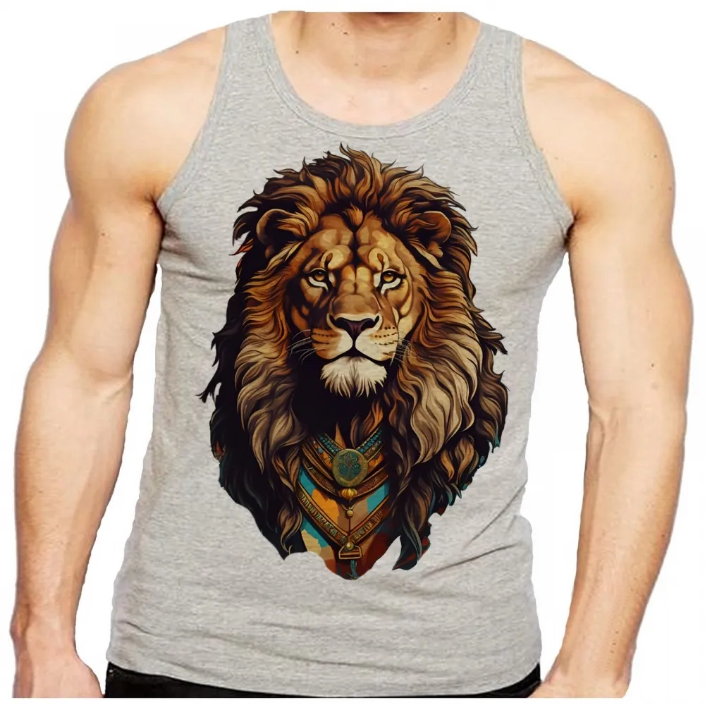 Camiseta Regata adulto ou infantil Leão rei Juda Jesus Cristo salvador