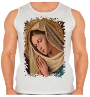 Camiseta Regata adulto ou infantil Nossa senhora Aparecida Mãe - Foto 2