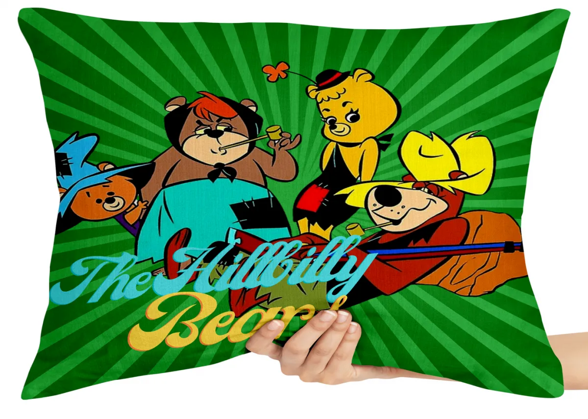 Almofada Gigante para sofá puff sala Zé Buscapé Dona Ursa e filhos