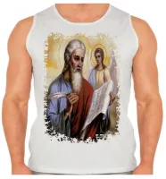 Camiseta Regata adulto ou infantil São Mateus Santo - Foto 2