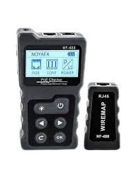 Testador Cabo De Rede Digital Nf-488 Lcd Multifuncional Rj45