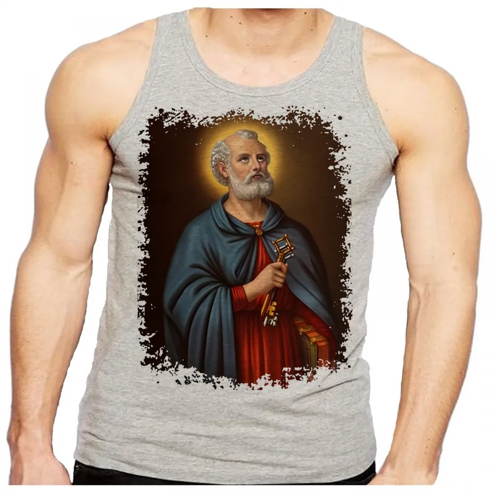 Camiseta Regata adulto ou infantil São Pedro Santo Jesus