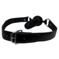 Mordaça com Pênis com Veias, Glande Saliente e Ajuste com Fivela – SD-116 - Foto 2