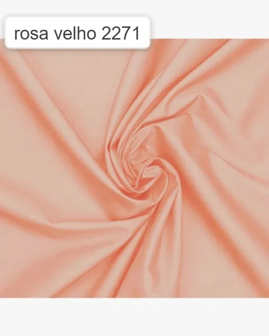  Tecido Caldeira liso-cor rosa velho 2271