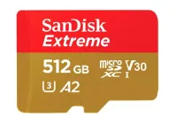 Cartão de Memória Micro SD Sandisk Extreme 512GB 190MBS - SDSQXAV-512G-GN6MA - Foto 2