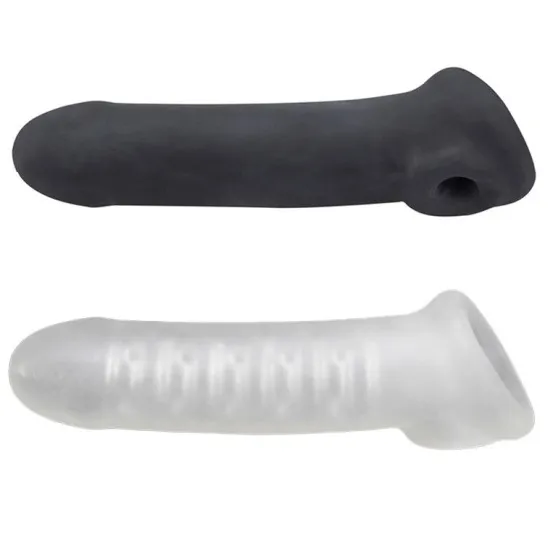 Capa Peniana com Anel p/ Escroto e Texturas Internas – CA-037