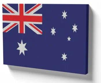 Azulejo decorativo personalizado parede ou mesa Bandeira Austrália oceania