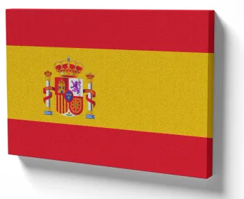 Azulejo decorativo personalizado parede ou mesa Bandeira Espanha europa
