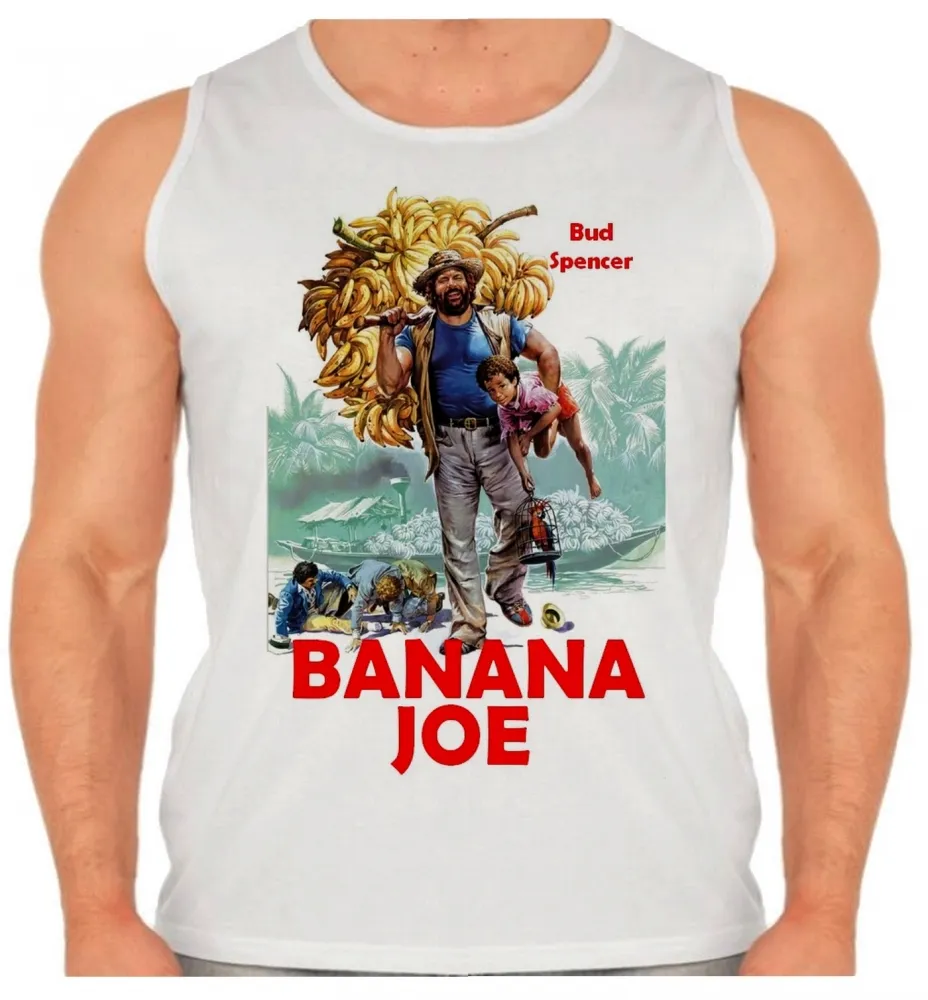 Camiseta Regata adulto ou infantil Banana Joe filme antigo Bud Spencer