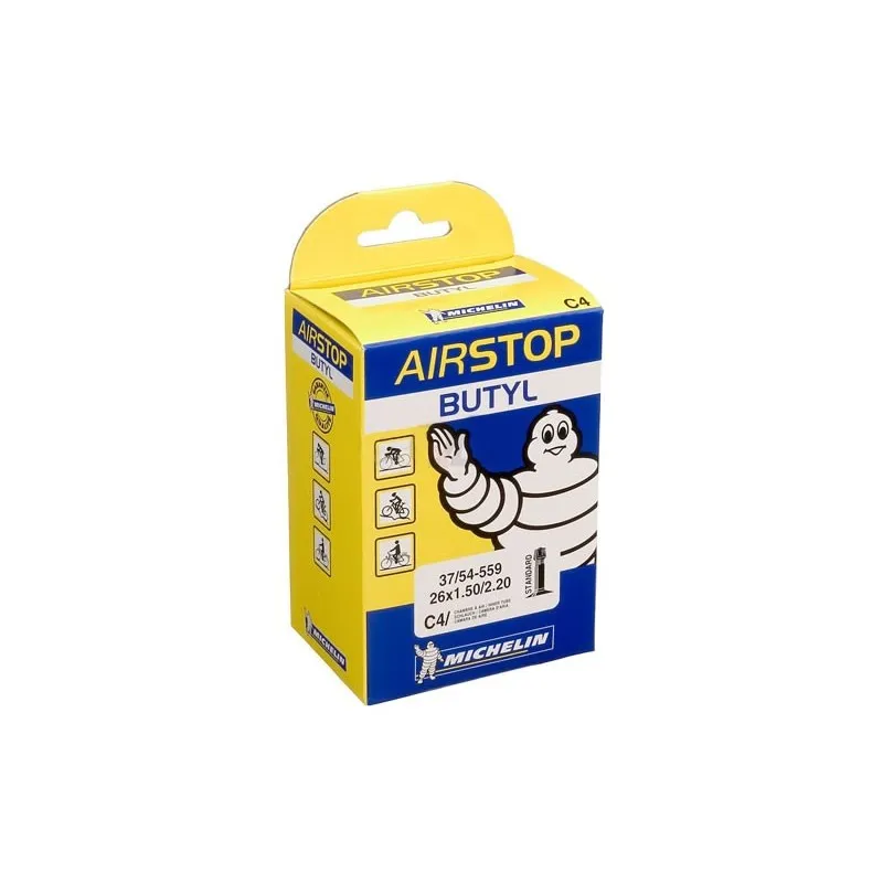 CÂMARA DE AR ARO 16 COM BICO RETO - MICHELIN