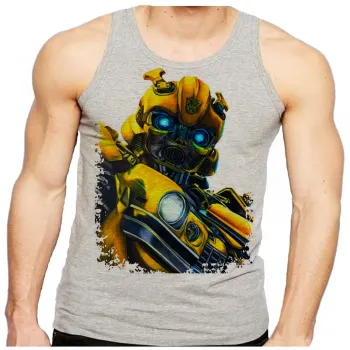 Camiseta Regata adulto ou infantil bumblebee transformers robo carro - Foto 2