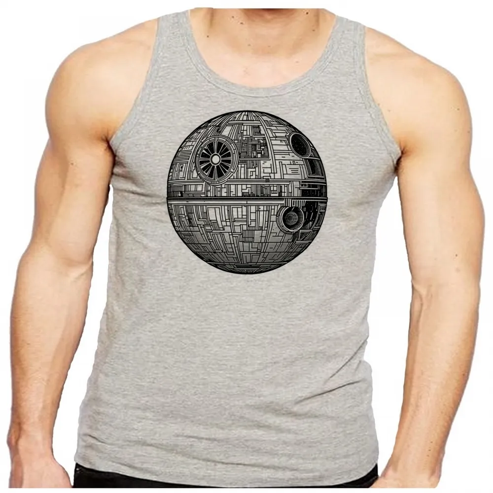 Camiseta Regata adulto ou infantil Estrela da morte star wars darth vader Imagem