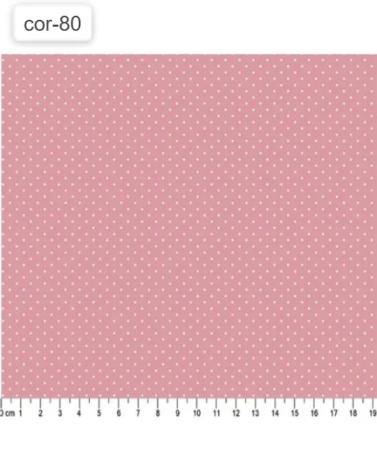 TECIDO CALDEIRA POÁ GOIABA COR 80