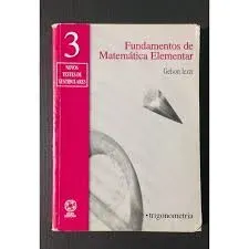 FUNDAMENTOS DE MATEMATICA ELEMENTAR.TRIGONOMETRIA - VOLUME 3 (PRODUTO USADO - MUITO BOM)
