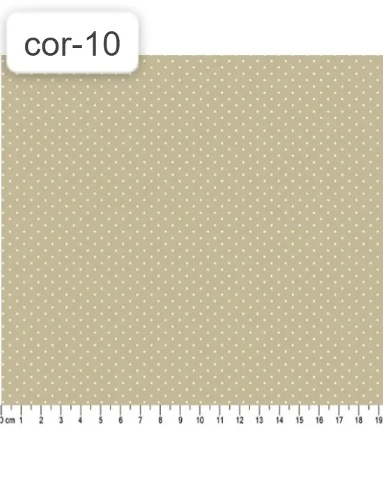 TECIDO CALDEIRA POÁ BEGE COR 10  Imagem