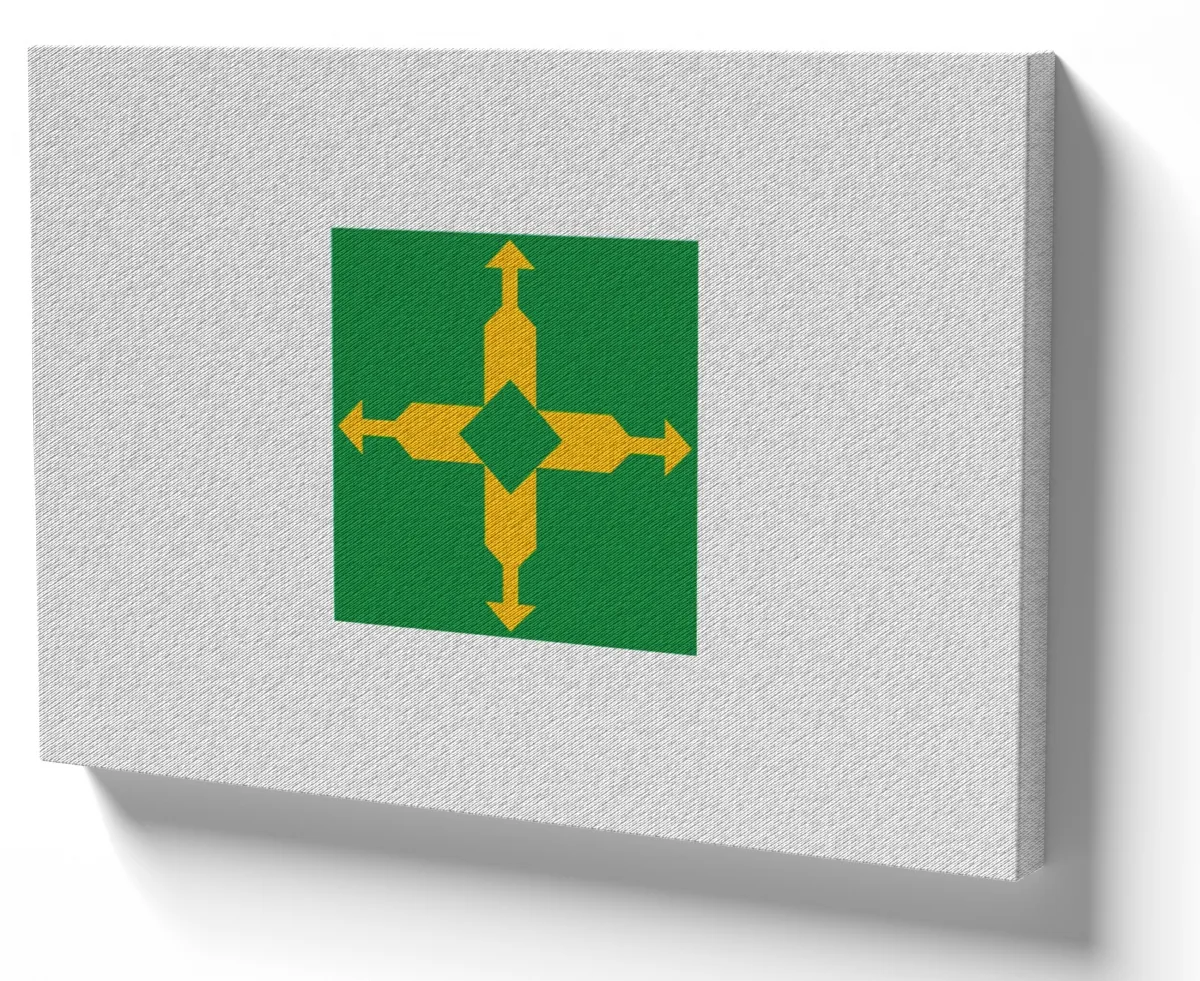 Azulejo decorativo personalizado parede ou mesa Bandeira distrito federal Imagem