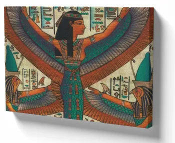 Azulejo decorativo personalizado parede ou mesa Deusa Isis Isis egito piramide