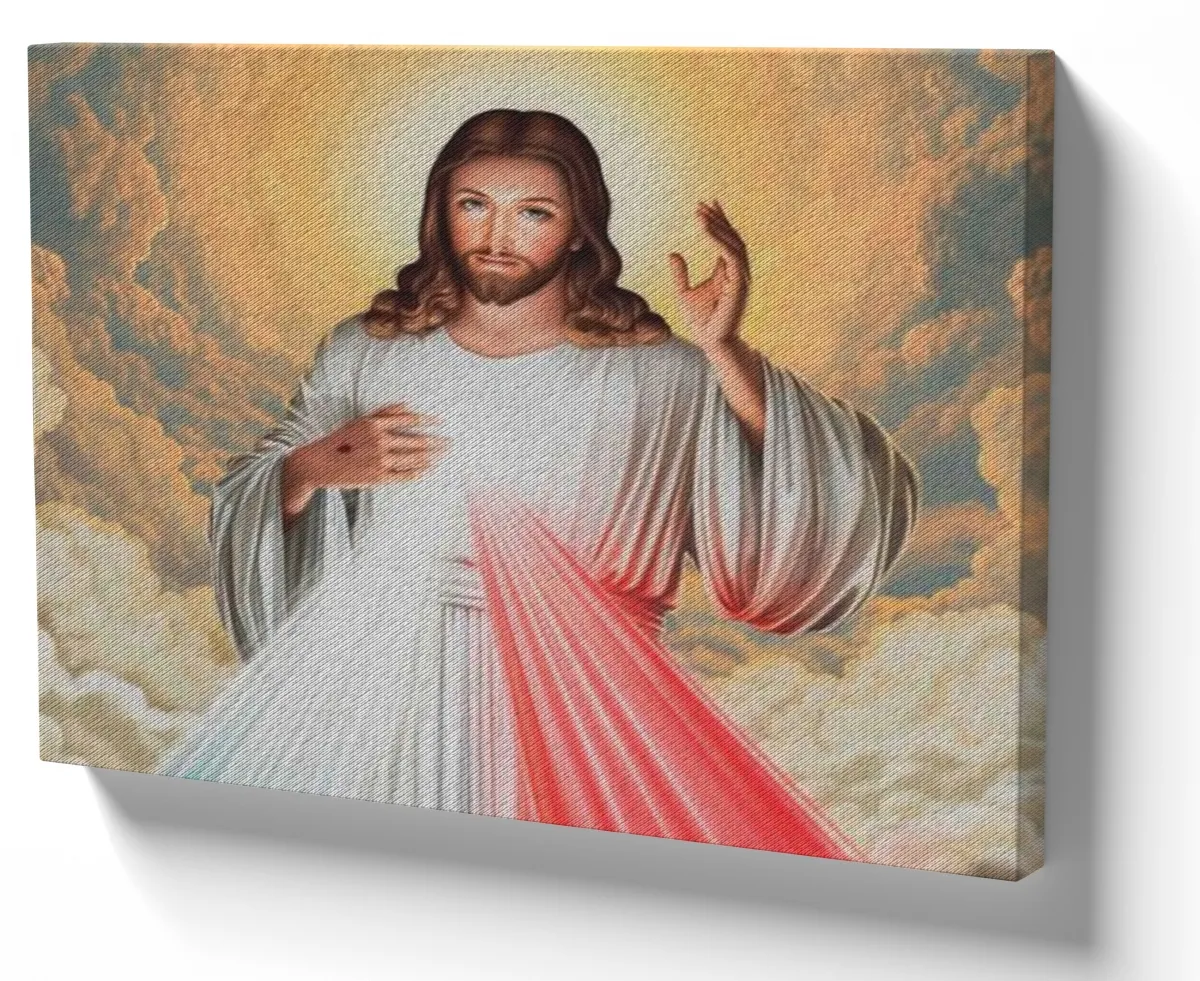 Azulejo decorativo personalizado parede ou mesa Jesus meu guia Imagem