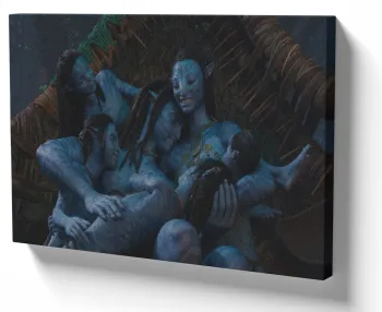 Azulejo decorativo personalizado parede ou mesa Avatar família