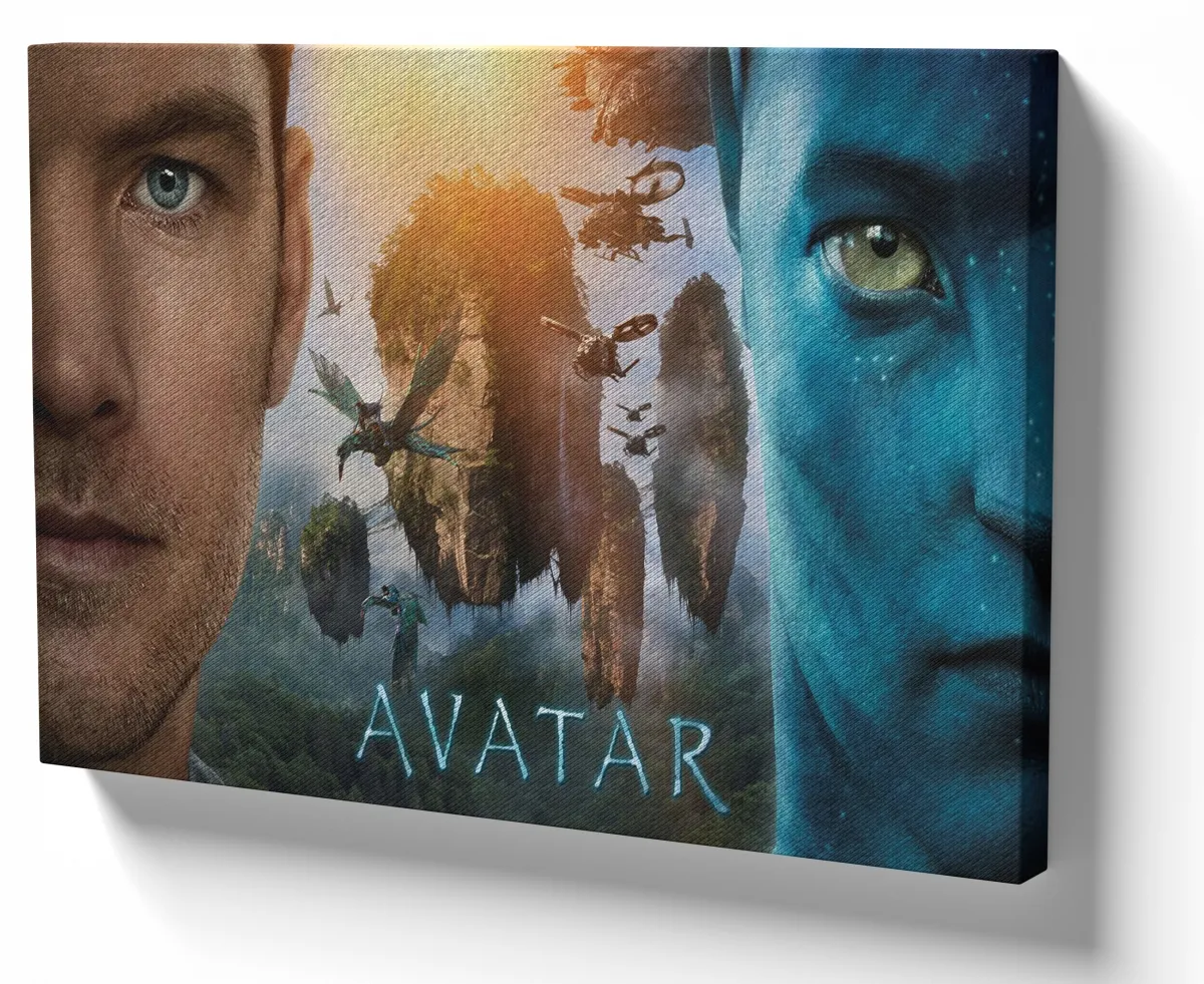 Azulejo decorativo personalizado parede ou mesa Avatar Jake Sully filme cinema