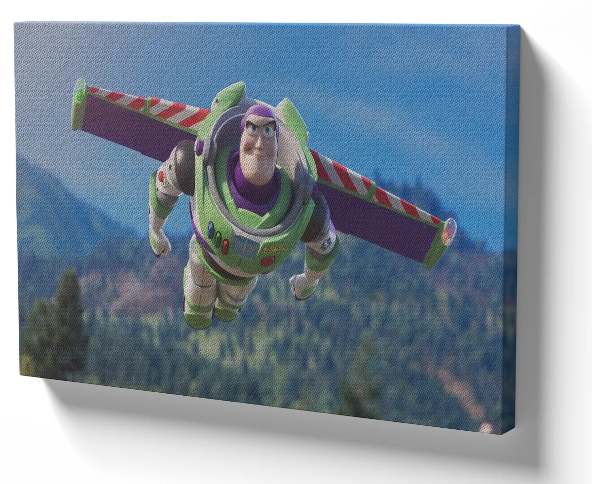 Azulejo decorativo personalizado parede ou mesa Buzz Lightyearr toy story Imagem