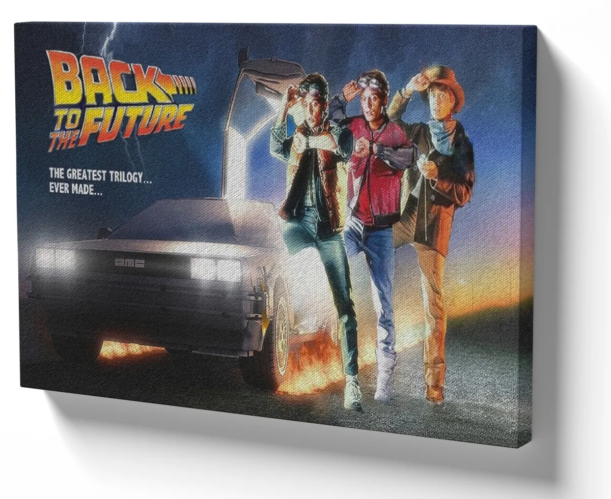 Azulejo decorativo personalizado parede ou mesa De volta para o futuro 3 Imagem