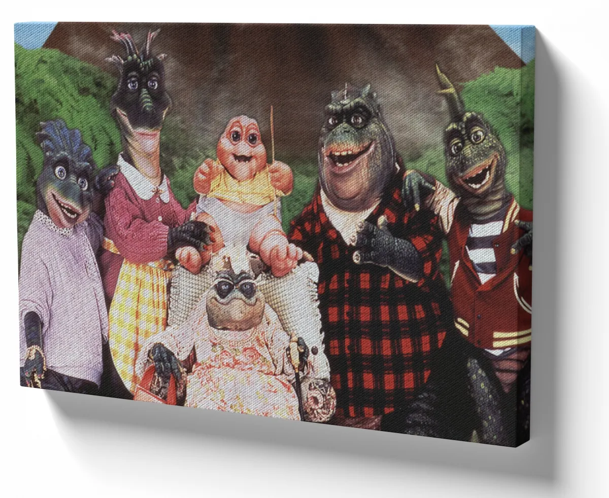 Azulejo decorativo personalizado parede ou mesa Família Dinossauro dino Fran Vovó Imagem