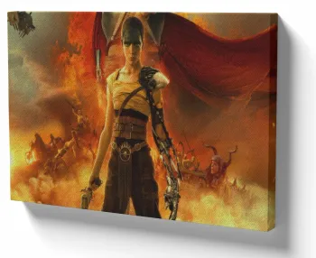 Azulejo decorativo personalizado parede ou mesa Furiosa Mad Max