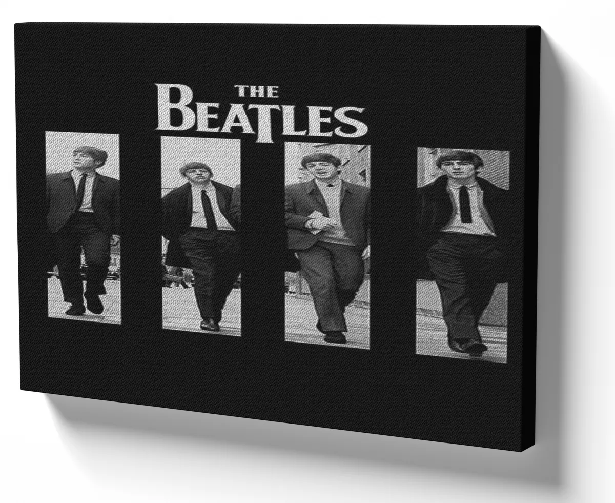 Azulejo decorativo personalizado parede ou mesa Beatles rock banda antiga Imagem