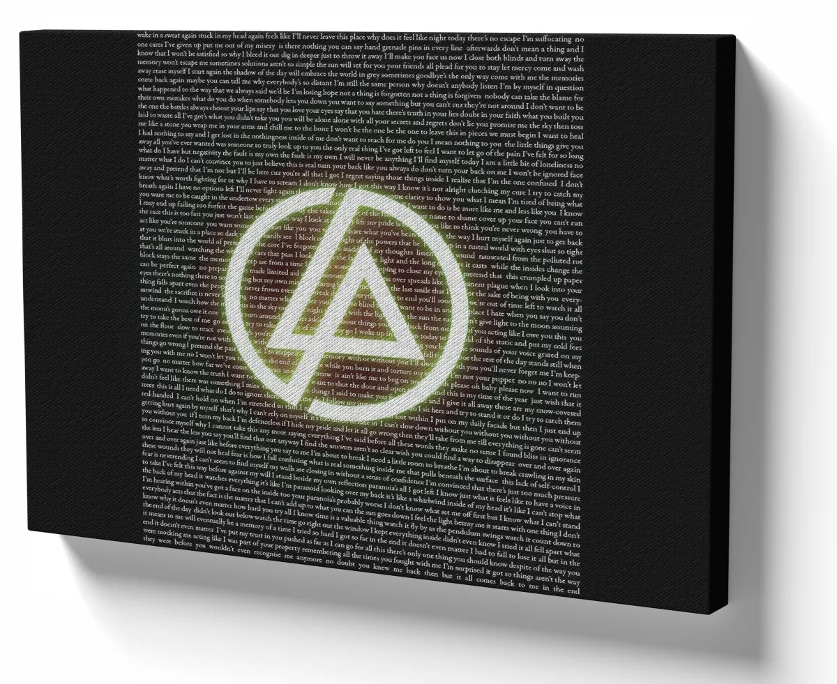 Azulejo decorativo personalizado parede ou mesa Linkin Park rock