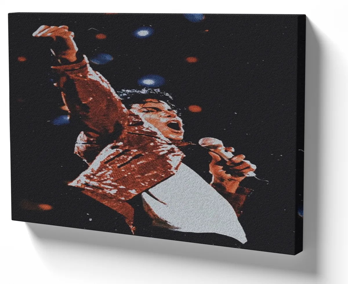 Azulejo decorativo personalizado parede ou mesa Michael Jackson braço show