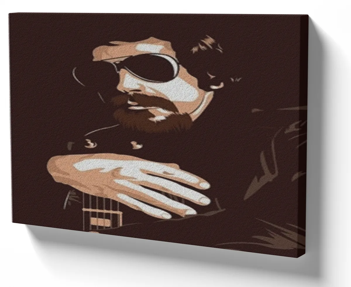Azulejo decorativo personalizado parede ou mesa Toca Raul Seixas Rei Do Rock Brasileiro