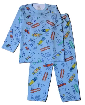  Pijama Infantil Tamanho 2 Menino Manga Longa  - Foto 2