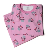  Pijama Infantil Tamanho 10 Feminino Manga Longa  - Foto 4