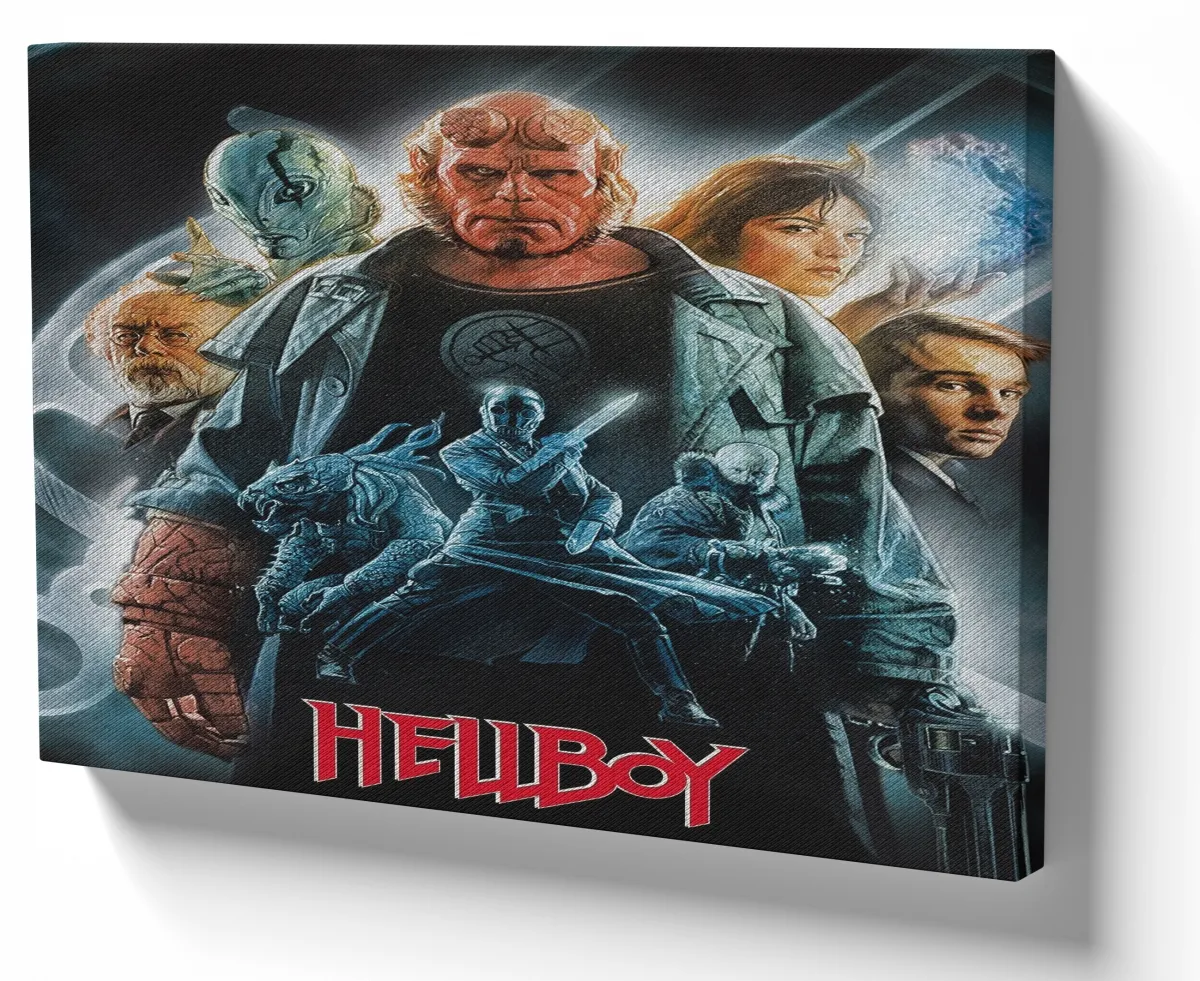 Azulejo decorativo personalizado parede ou mesa HellBoy demonio
