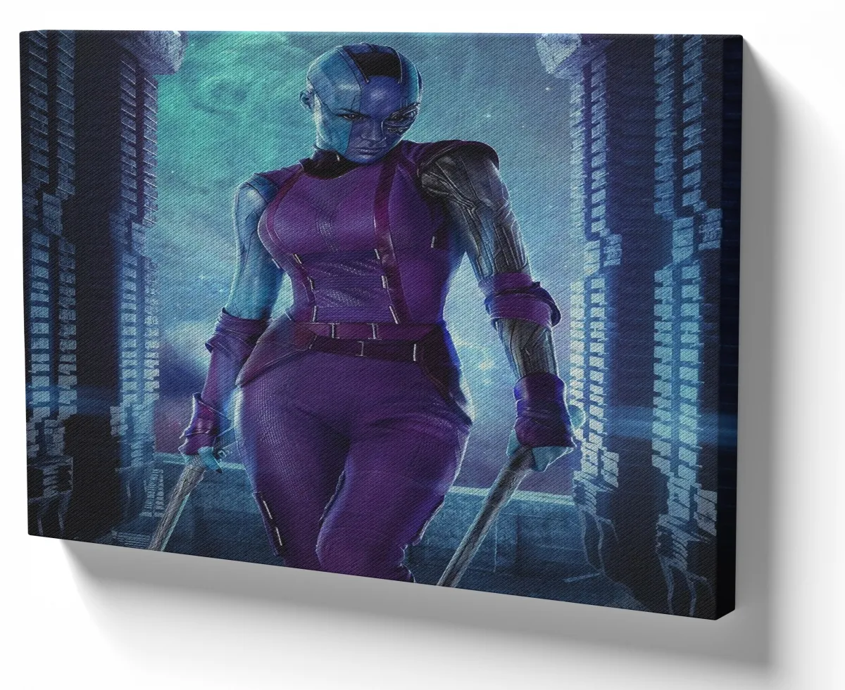 Azulejo decorativo personalizado parede ou mesa Nebulosa Guardioes Galaxia Imagem