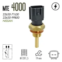 Sensor Temperatura da Água NISSAN MTE4000