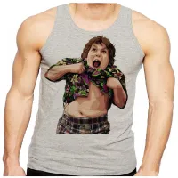 Camiseta Regata adulto ou infantil Gordo goonies filme antigo - Foto 2