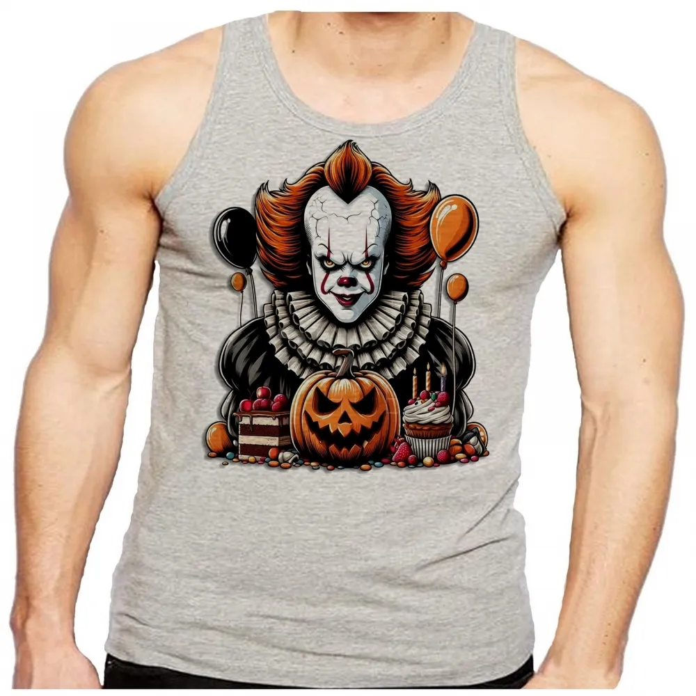 Camiseta Regata adulto ou infantil It a coisa palhaço terror
