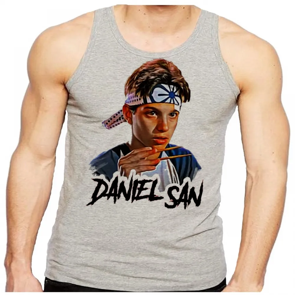 Camiseta Regata adulto ou infantil Karate kid Daniel San