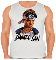 Camiseta Regata adulto ou infantil Karate kid Daniel San - Foto 2