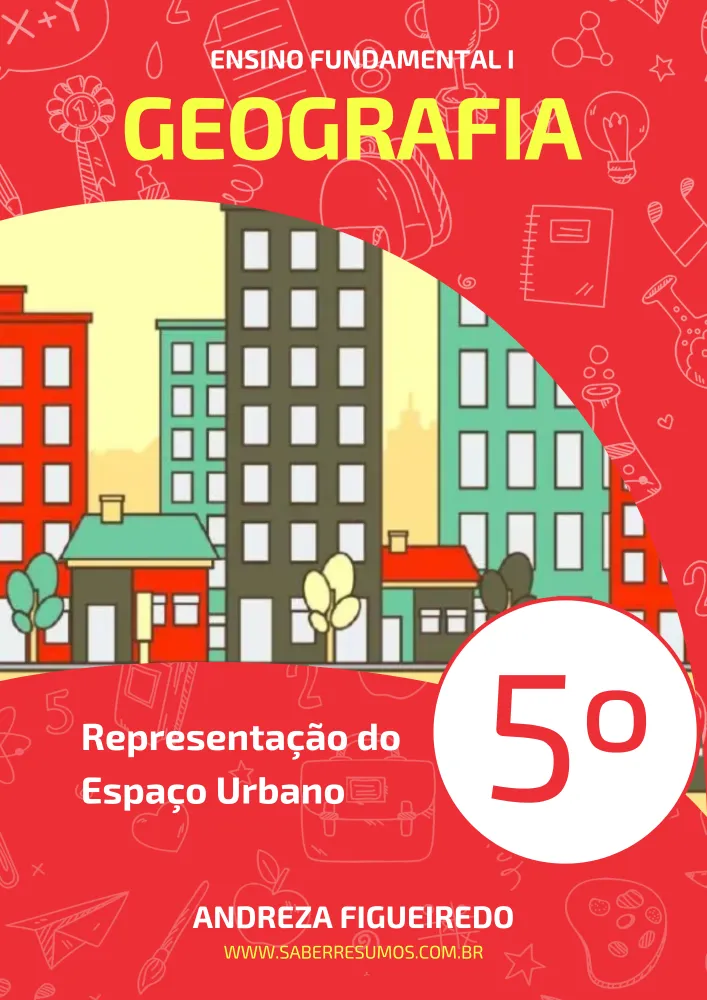 421 - Geografia - Representação do Espaço Urbano - 5º ano - PDF com 9 páginas Imagem