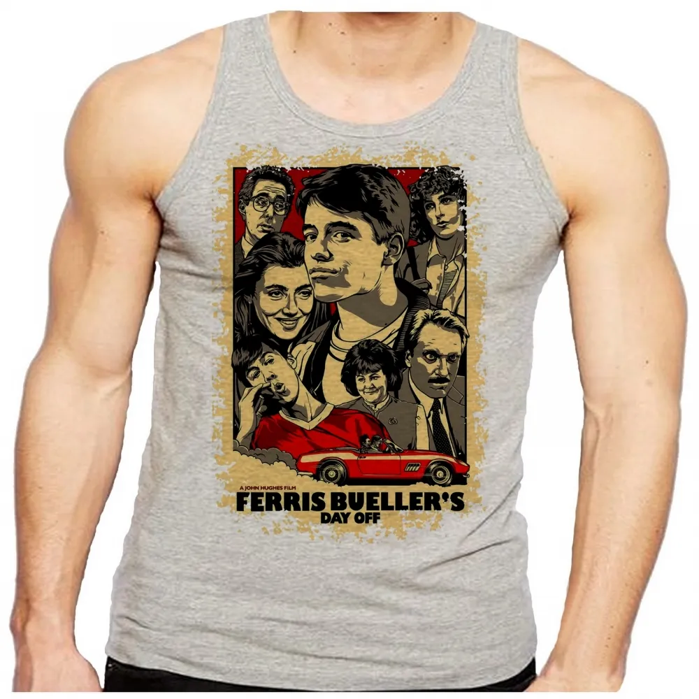 Camiseta Regata adulto ou infantil save ferris curtindo vida adoidado filme