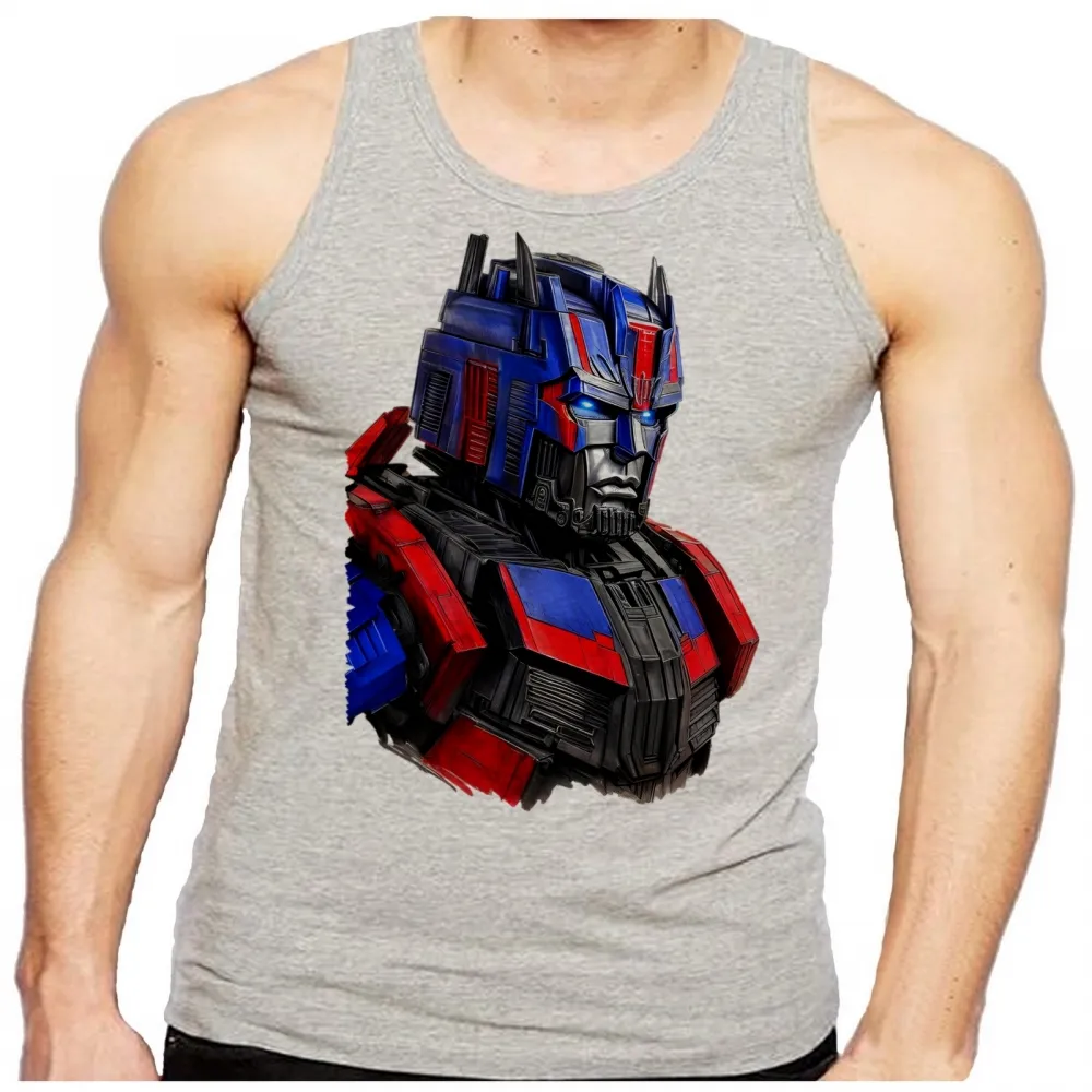 Camiseta Regata adulto ou infantil Transformers optimus prime Imagem