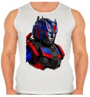 Camiseta Regata adulto ou infantil Transformers optimus prime - Foto 2