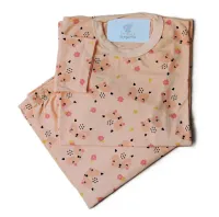  Pijama Infantil Tamanho 10 Feminino Manga Longa  - Foto 5