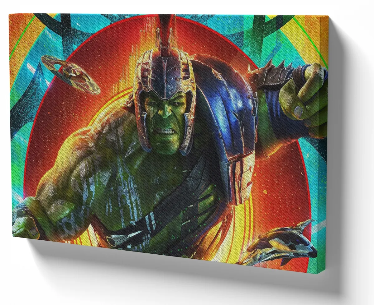 Azulejo decorativo personalizado parede ou mesa Hulk Ragnarok Imagem