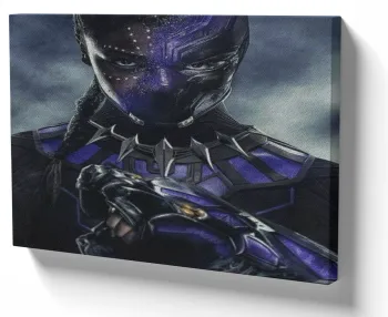 Azulejo decorativo personalizado parede ou mesa Pantera Negra Shuri